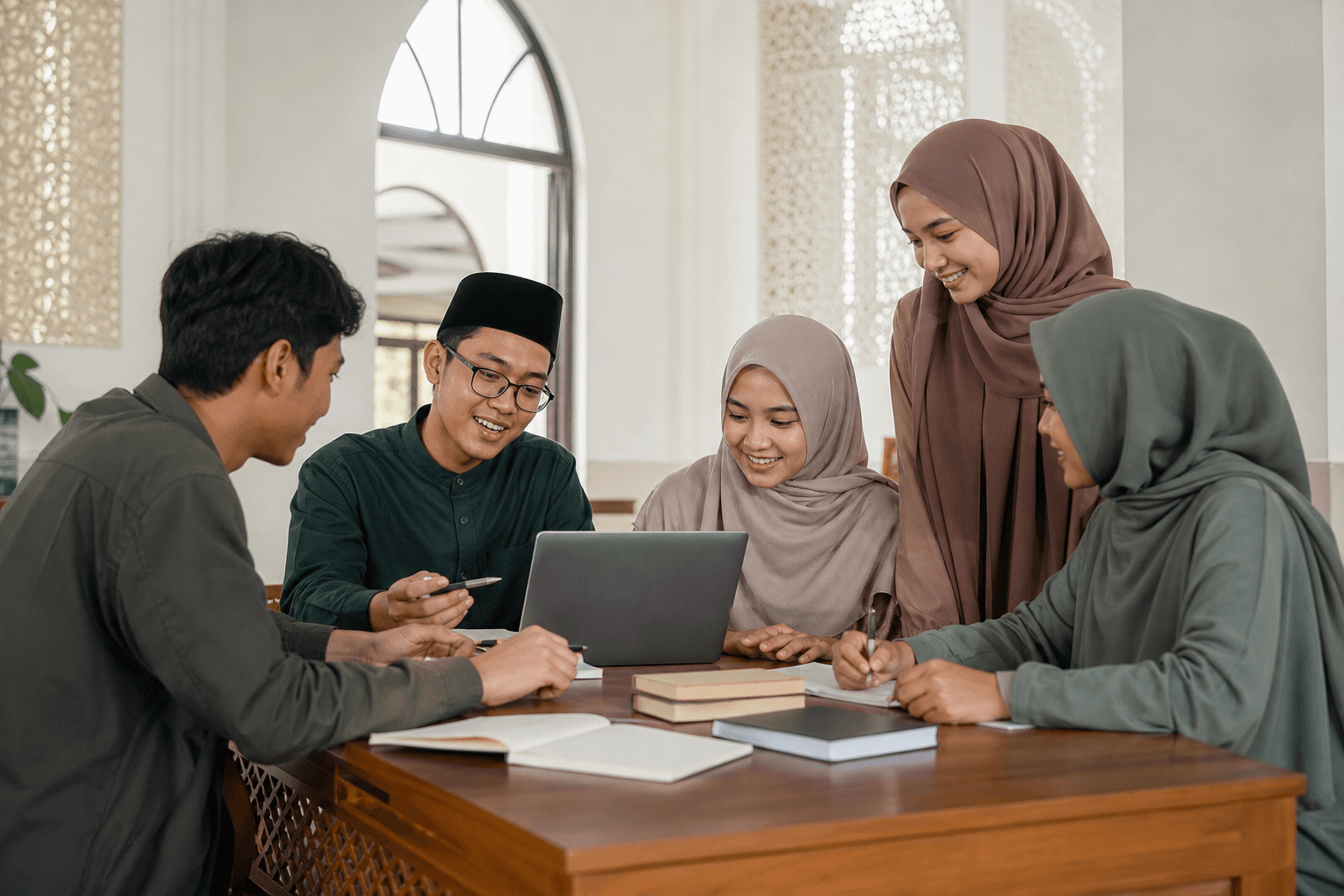 Komunitas muda dalam kegiatan pembelajaran